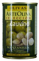 Zelené olivy s mandlí 300g Arte Oliva