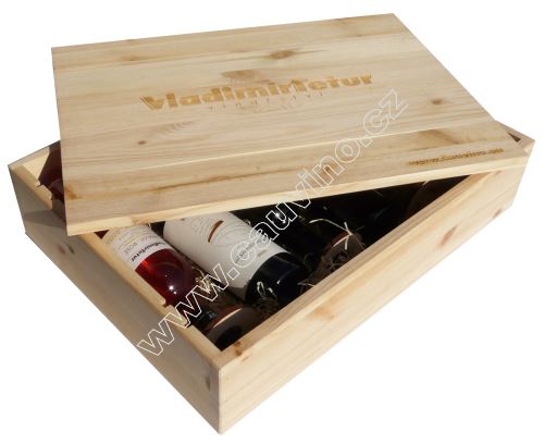 Dárková bedna s vínem 6 vín Vinařství Tetur