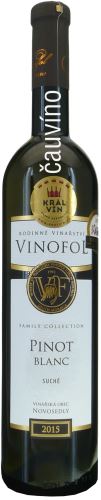 Pinot blanc Vinofol 2022 pozdní sběr 0,75l suché 2234