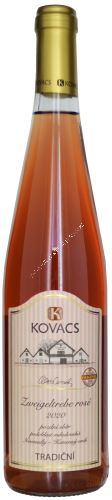 Zweigeltrebe Rosé Kovacs 2025 pozdní sběr 0,75l polosuché 1625