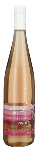 Zweigeltrebe Rosé Vinofol Fresh wine 2022 MZV 0,75 l polosuché 2255