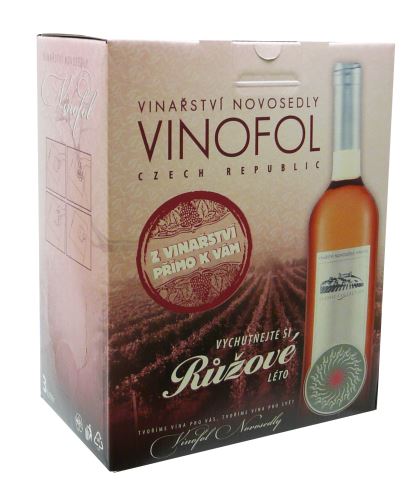 Cabernet Sauvignon Rosé Vinařství Vinofol  BIB 3 l polosuché