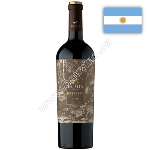 Malbec Heritage Premier La Celia 2021 Argentina 0,75 l suché