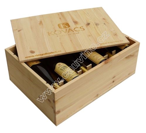 Dárková bedna s vínem 12 vín Vinařství Kovacs