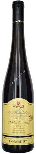 Veltlínské zelené  Kovacs Reserve 2017 výběr z hroznů 0,75l polosladké 2317