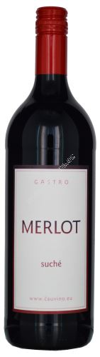 Merlot Gastro 1,0 l jakostní odrůdové suché
