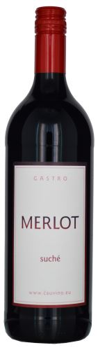 Merlot Gastro 1,0 l jakostní odrůdové suché