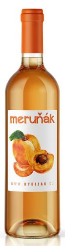 Meruňák 0,75 l ovocné víno