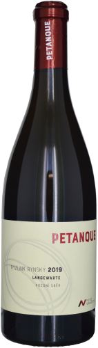 Ryzlink rýnský Nové vinařství 2019 pozdní sběr Petanque 0,75l suché NV 45501
