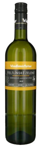 Veltlínské zelené Tetur 2020 pozdní sběr 0,75l suché 022