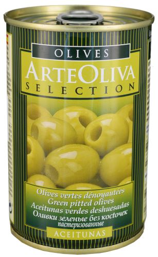 Zelené olivy bez pecky 300 g Arte Oliva