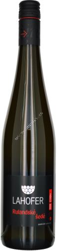 Rulandské šedé Lahofer 2024 pozdní sběr 0,75l polosuché 6424