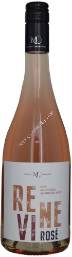 Růžové nealkoholické víno Revine, ROSÉ 0,75 l Michlovský