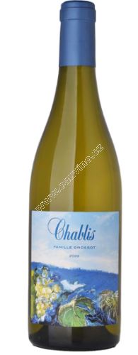 Chablis bio Grossot 2023 Francie 0,75l suché