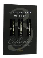 Dárkový mini box kniha Portské víno 3x60ml DOC Douro Colheita ročníkové sladké