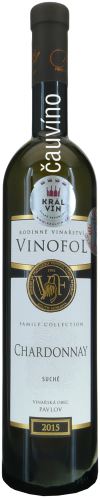 Chardonnay Vinofol 2015 Family Collection výběr z hroznů 0,75l suché 1520