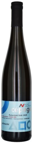 Rulandské šedé Nové Vinařství 2021 pozdní sběr Cepagé 0,75l polosladké NV 0221